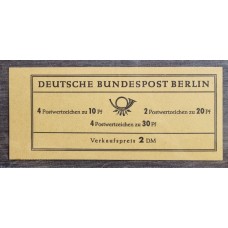 ALEMANIA BERLIN CARNET COMPLETO DE ESTAMPILLAS SE-TENANT ZUSAMMENDRUCKE NUEVAS MINT RARAS